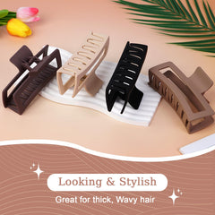 SEVEN STYLE clip held in hand showing 5-inch scale and ease of use