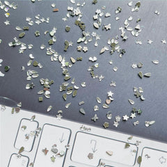 Sevgob close-up of crystal flat-back texture, smooth edges for easy adhesion