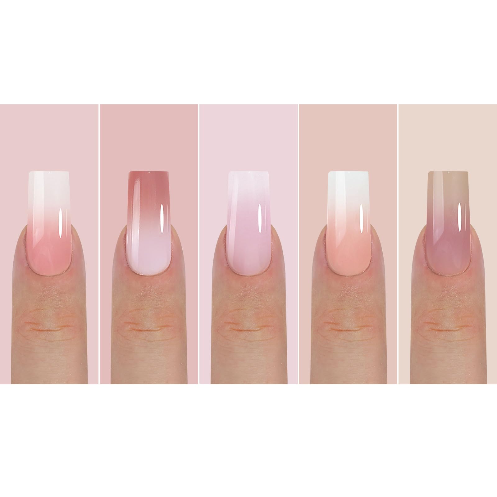 Sevgob front packaging showing 150-piece set and benefit of ready-to-use nails