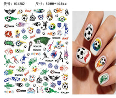 Sevgob lifestyle matchday manicure with sporty outfit, highlights fan-ready style
