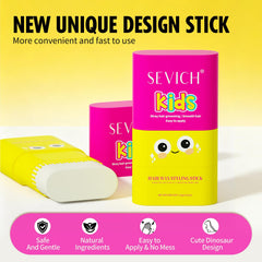 SEVICH built-in double comb detail demonstrating angled and flat teeth benefit