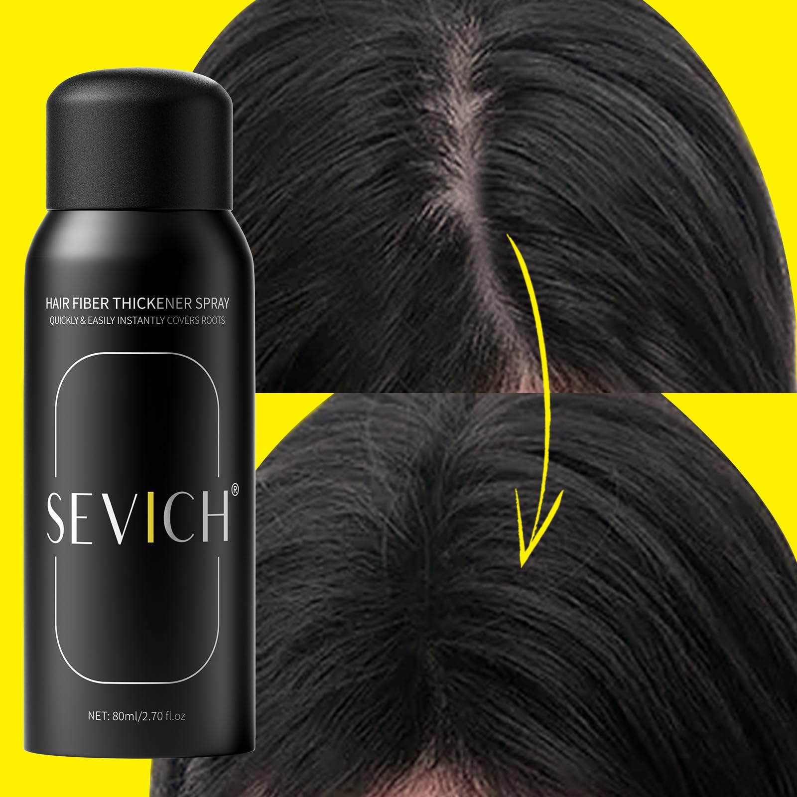 SEVICH label and ingredients panel emphasizing safe, washable formula