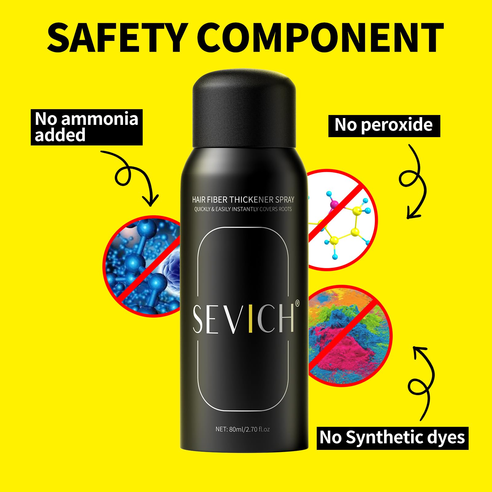 SEVICH nozzle close-up demonstrating precise spray control and even coverage