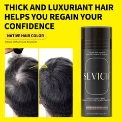 SEVICH keratin fiber texture close-up showing natural look