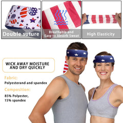 SEVSOASEVK tied-back headband view demonstrating secure fit and no-slip benefit