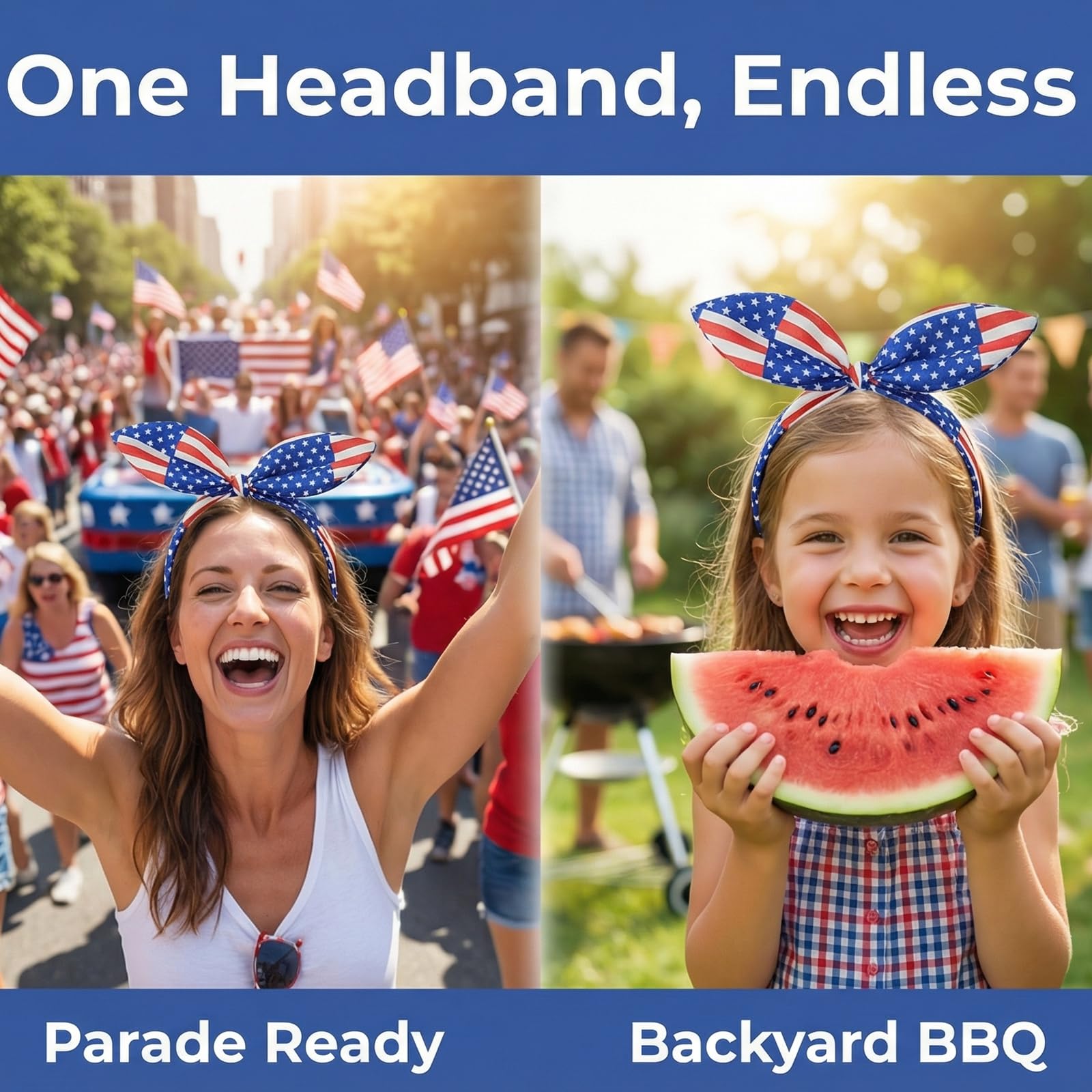 SEVSOASEVK kids wearing matching headbands for coordinated family photos