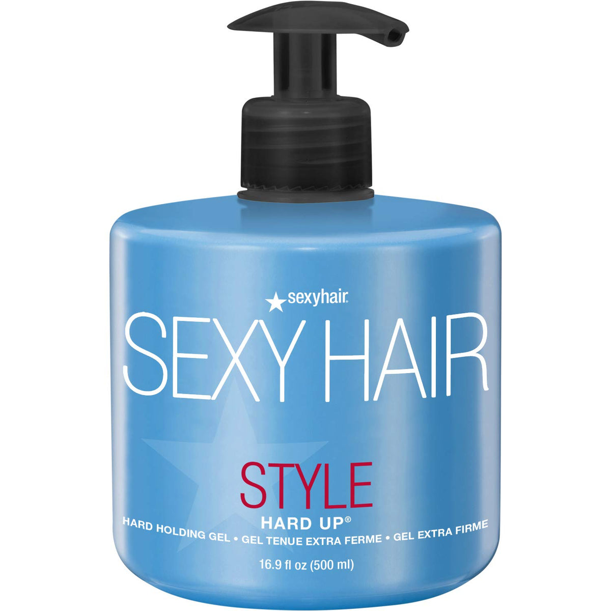 SexyHair front packaging showing 16.9 oz jar and product branding for easy identification