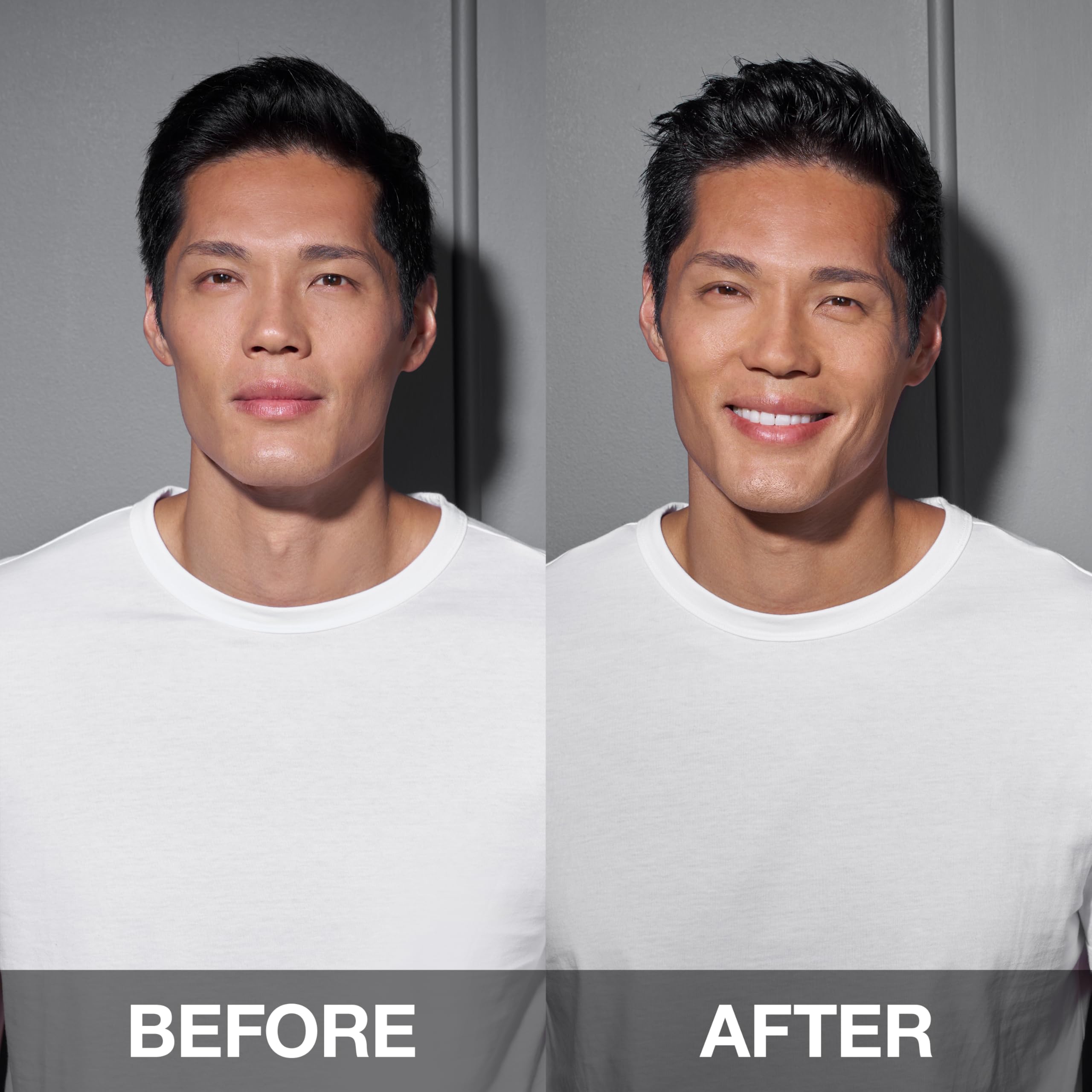 SexyHair label detail highlighting hold level and humidity resistance features