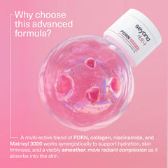 Seyona product label listing PDRN, Matrixyl 3000 useful ingredient transparency benefit
