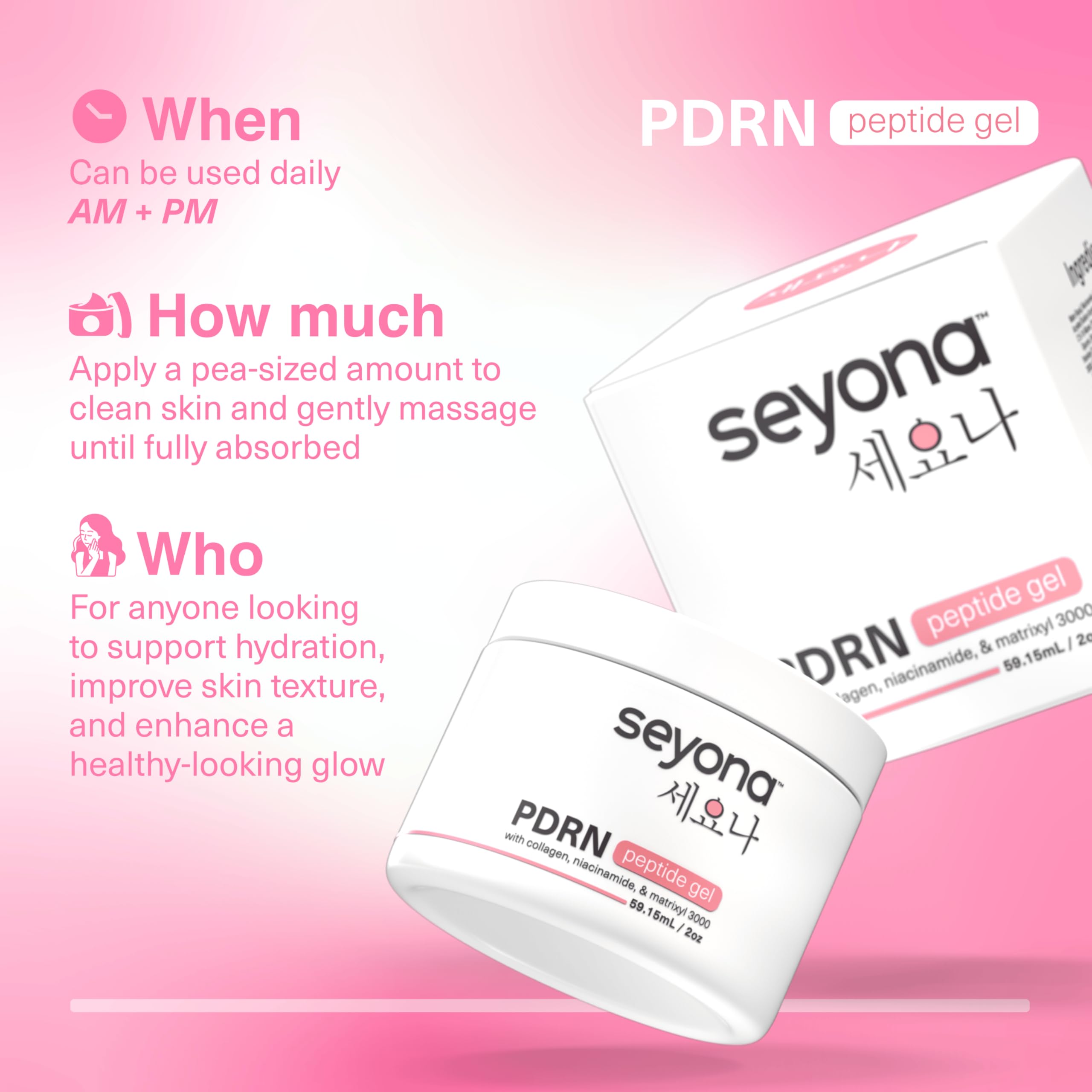 Seyona boxed packaging displayed to show premium presentation and gifting benefit