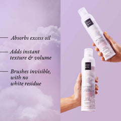 SGX NYC close-up of dry shampoo powder texture for oil absorption