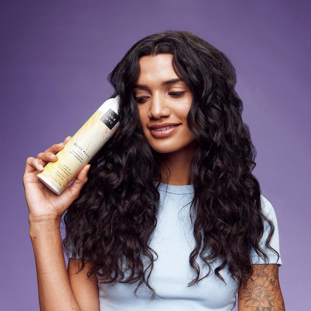 SGX NYC ingredients label highlighting pro-vitamin B5 and biotin