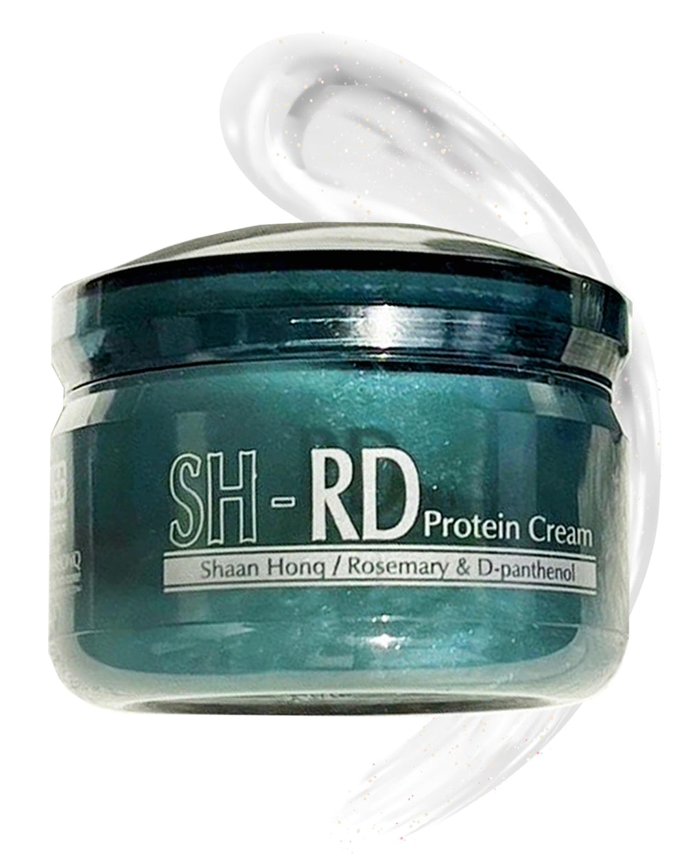 SH-RD protein cream front tube showing compact travel packaging and professional benefit