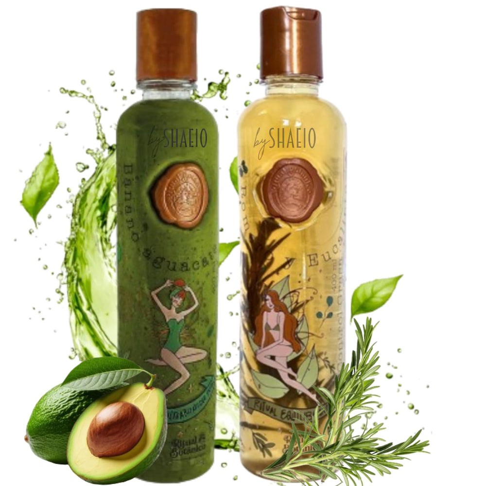SHAEIO front kit packaging showing both products and benefits