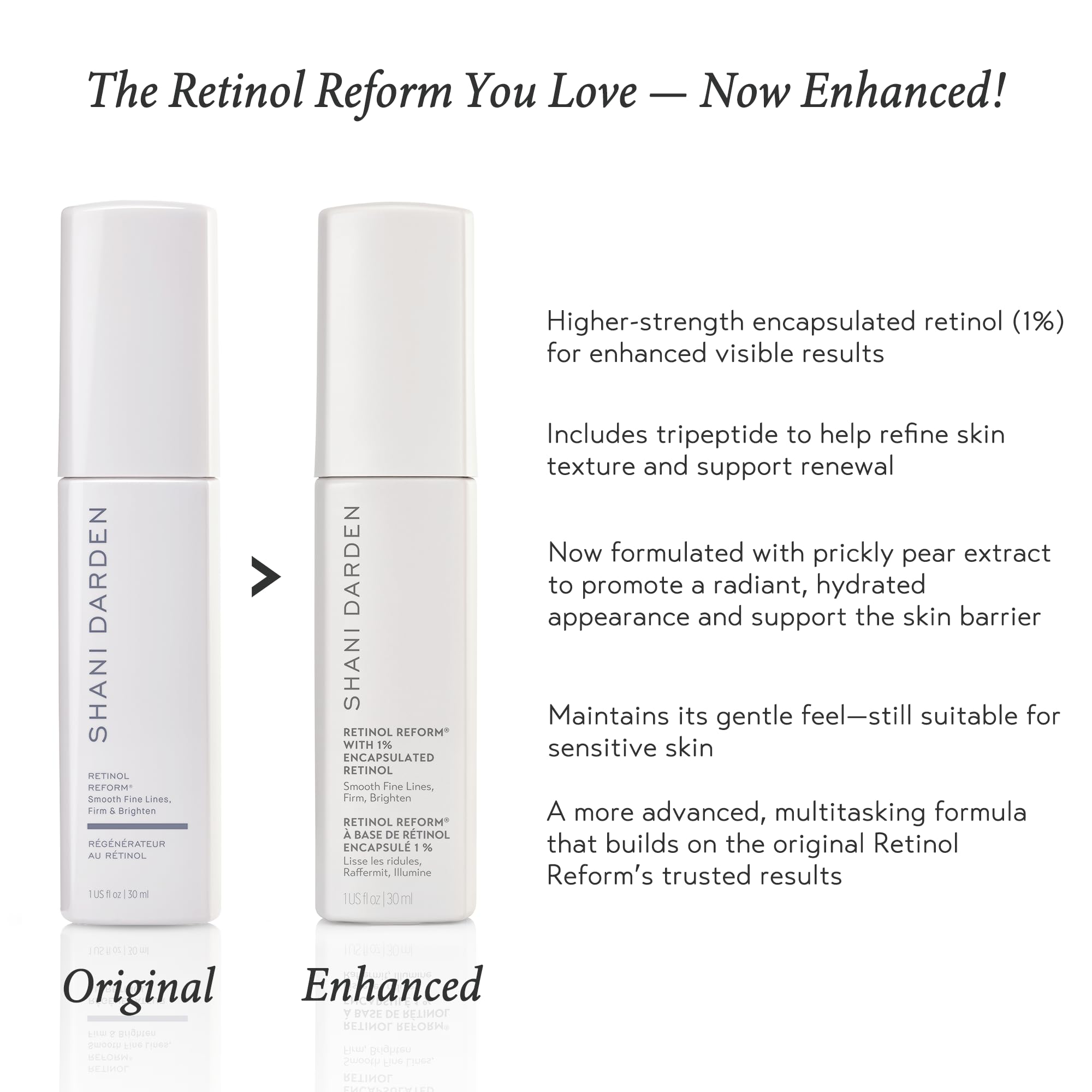 SHANI DARDEN serum staged on bathroom vanity showing everyday routine benefit
