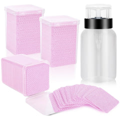 ShanySheny front packaging showing 600 lint-free wipes and included dispenser benefit tidy storage