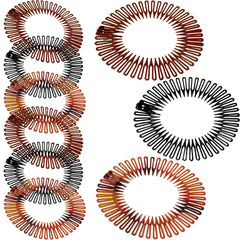Shappy front view of three-color headbands showing versatile colors and neat hold