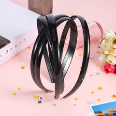 Shappy side profile of a single headband highlighting slim comfortable curve