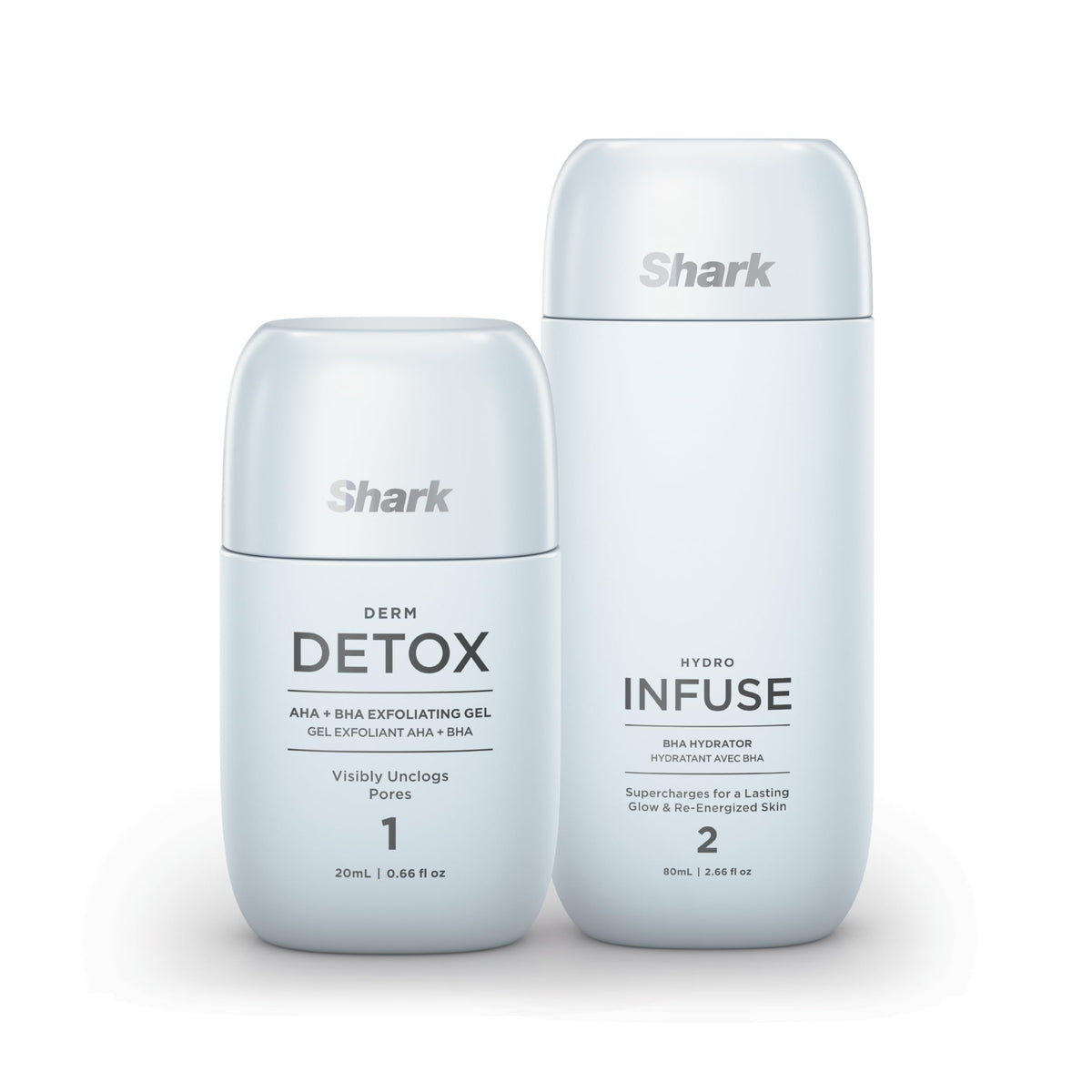 Shark FacialPro Glow kit front packaging shows contents and benefits