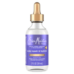 Shea Moisture front bottle view showing compact 2 fl oz design and benefits