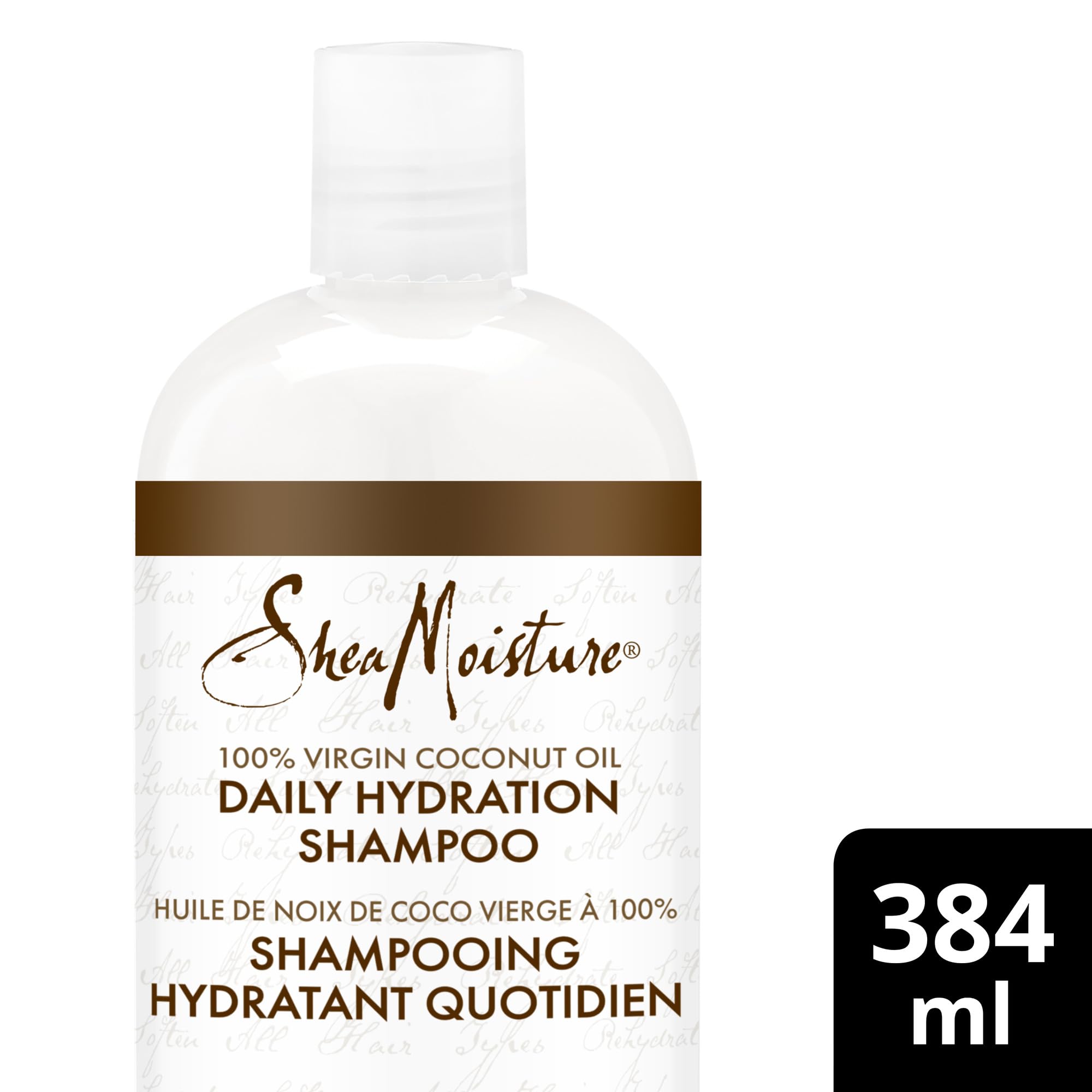 Shea Moisture shampoo foam texture demonstrating creamy lather for gentle cleansing