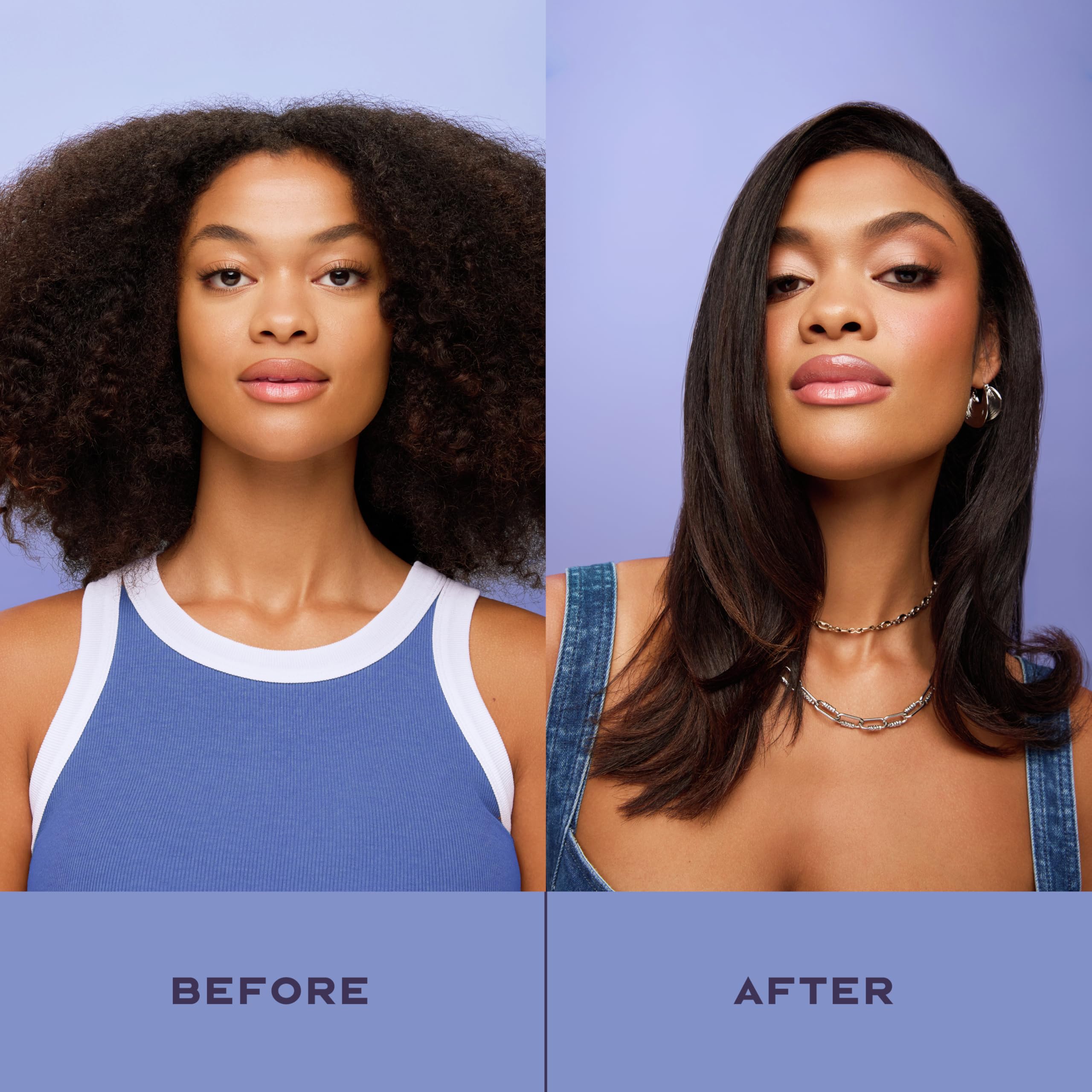 Shea Moisture 2 oz bottle in hand showing true size and portability