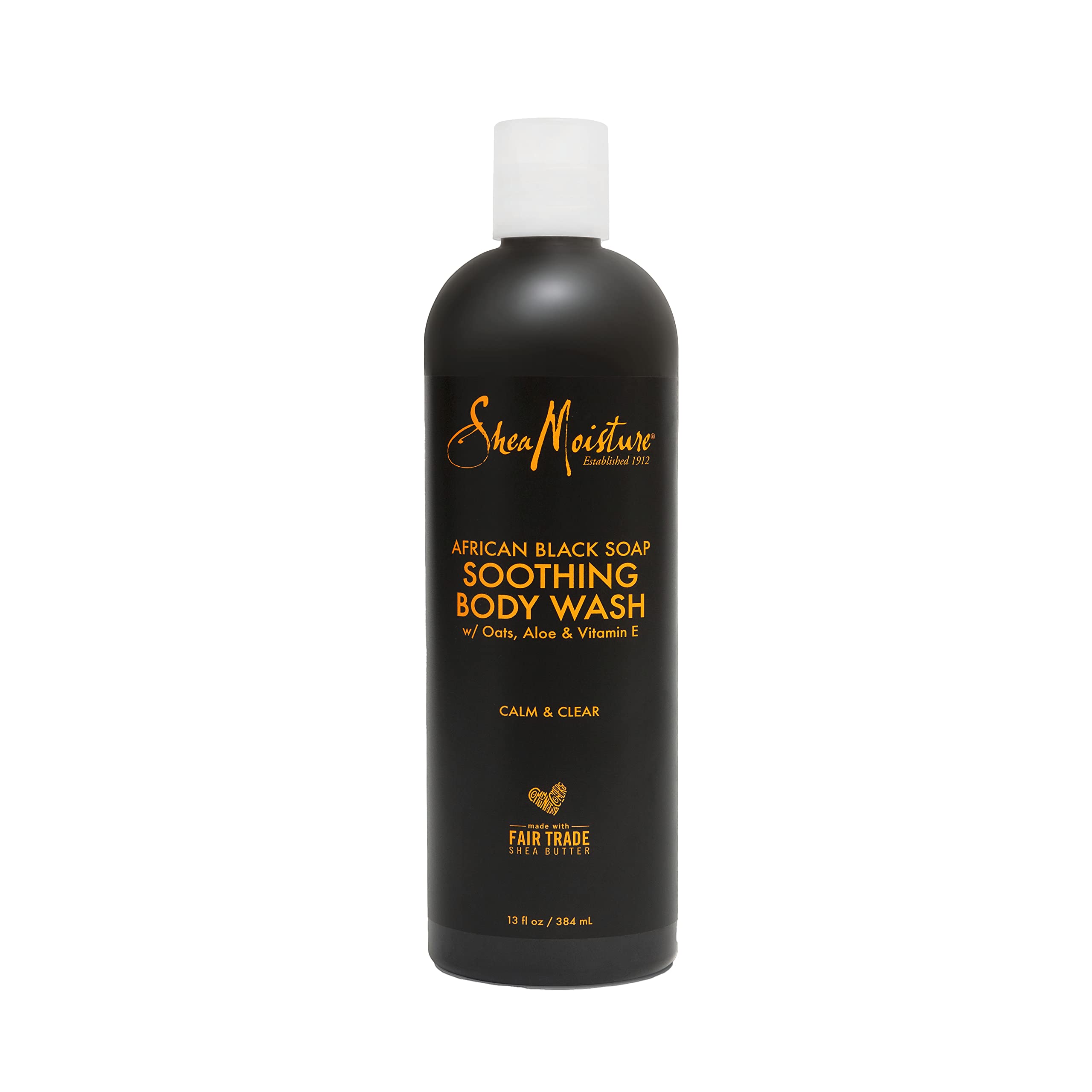 SheaMoisture front packaging showing cleanser and benefits