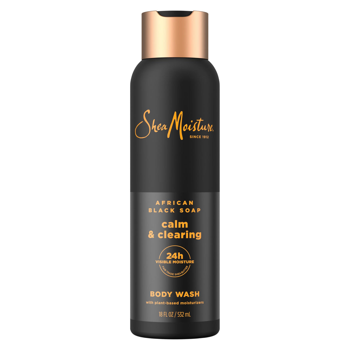 SheaMoisture front packaging showing label and benefits for clear identification
