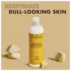SheaMoisture applying lotion to elbow to show smoothing effect on rough skin