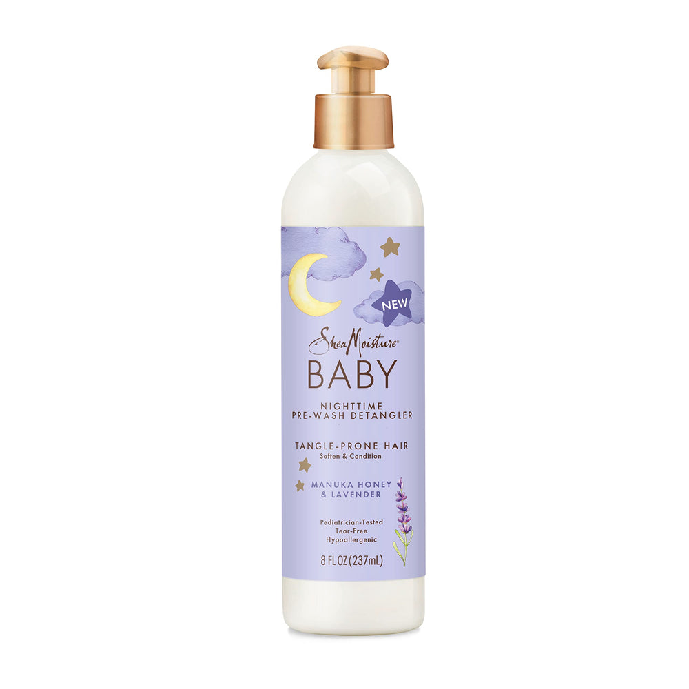 SheaMoisture baby front packaging showing calming lavender scent benefit