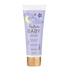 SheaMoisture baby front packaging showing product and calming lavender benefit