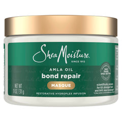 SheaMoisture jar front view showing product for stronger hair