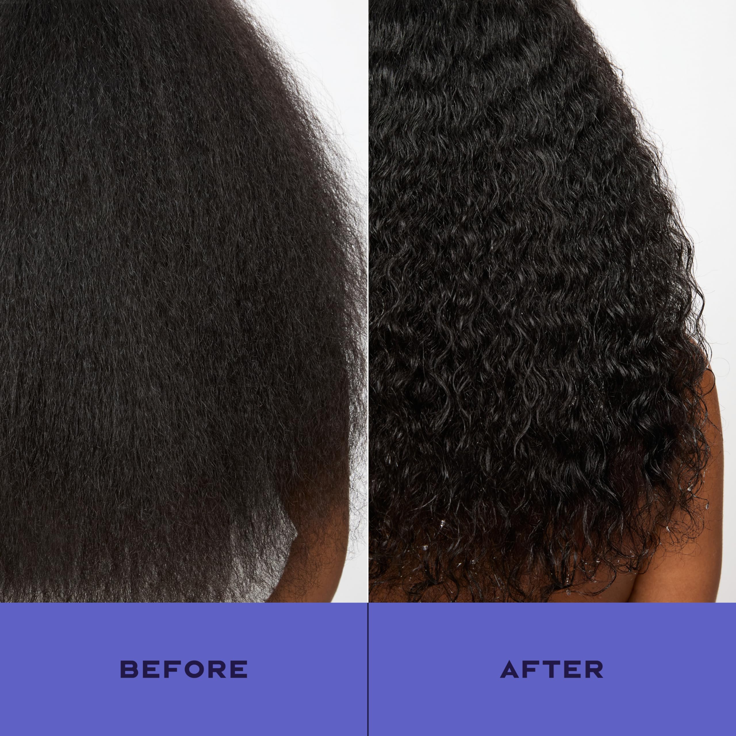SheaMoisture bottle beside apple cider vinegar ingredient highlighting clarifying benefit