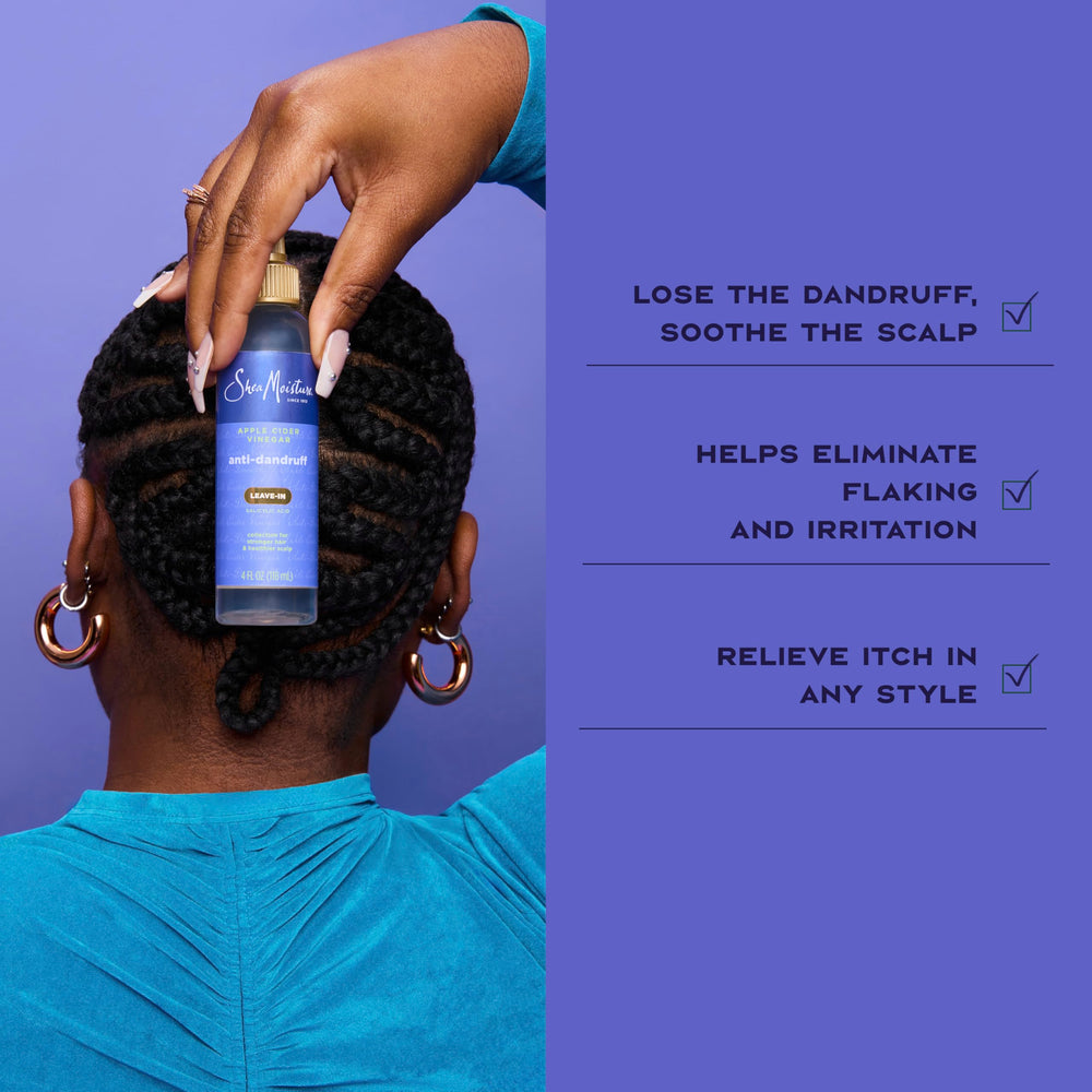 SheaMoisture bottle beside shea butter representing sustainable sourced soothing moisture