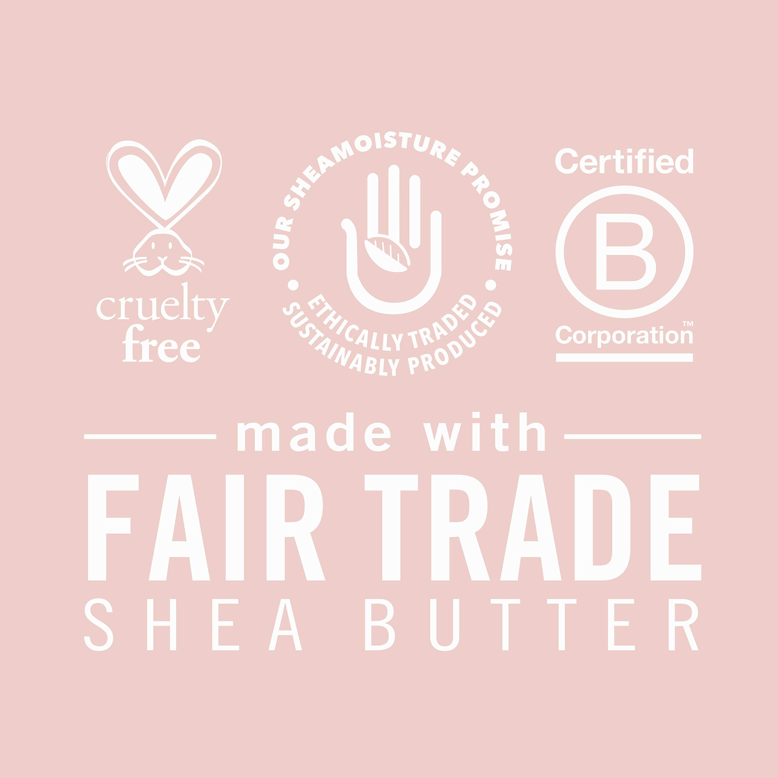 SheaMoisture body wash with matching body cream for layered hydration