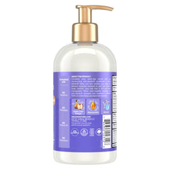 SheaMoisture creamy conditioner texture conveying hydration and smooth finish