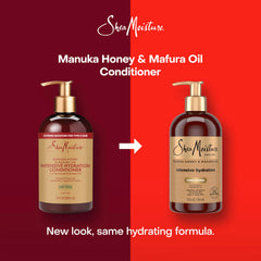SheaMoisture creamy conditioner texture close-up illustrating rich moisturizing slip