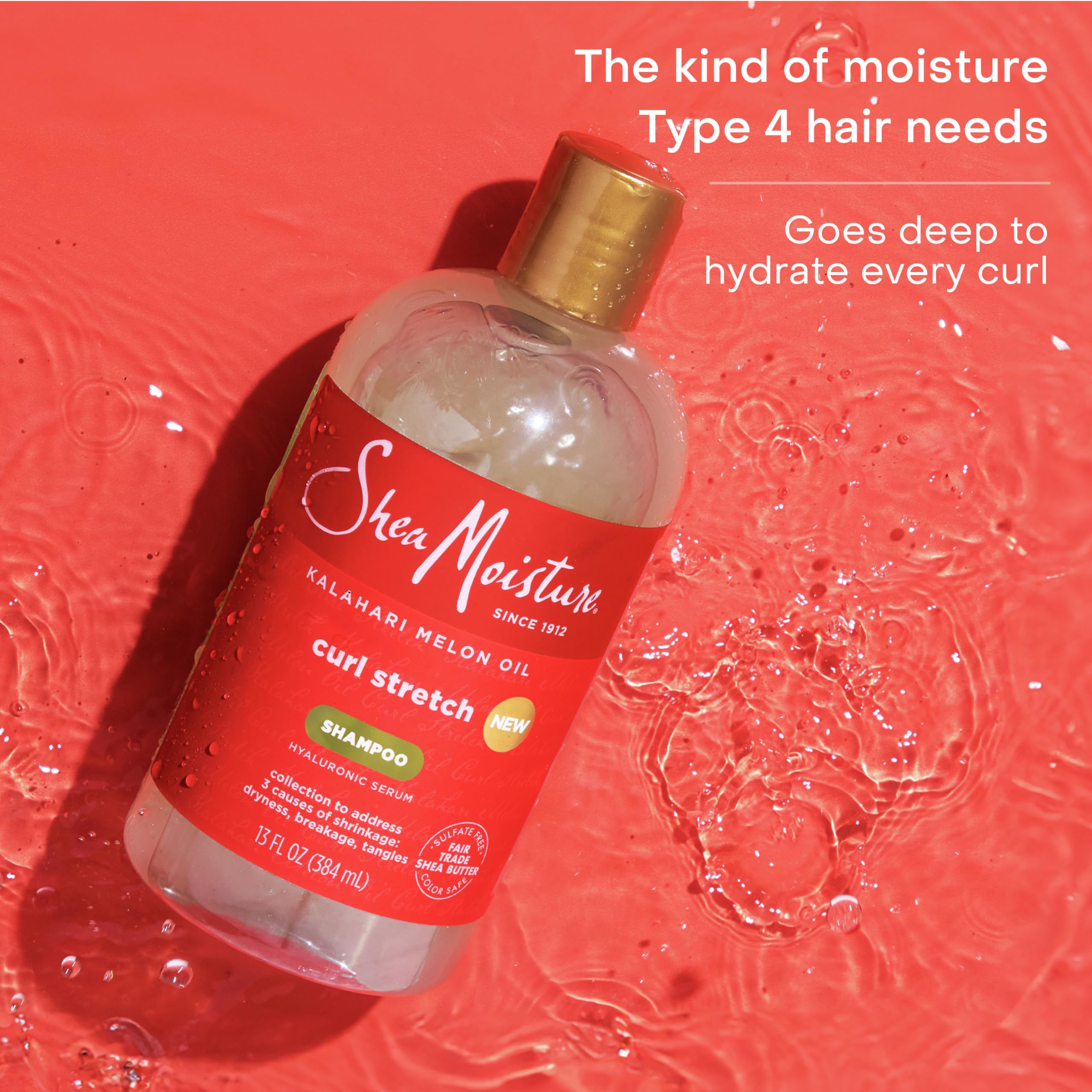 SheaMoisture ingredients focus on Kalahari melon oil for lightweight nourishment