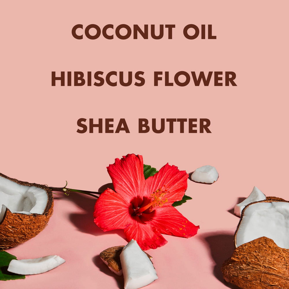 SheaMoisture fingers detangling hair showing reduced tug and breakage