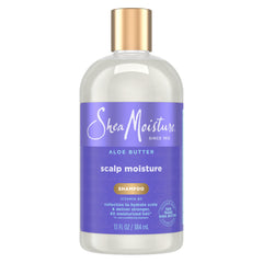 SheaMoisture front bottle showing aloe butter hydration benefits