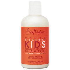 SheaMoisture front label showing mango and carrot benefits