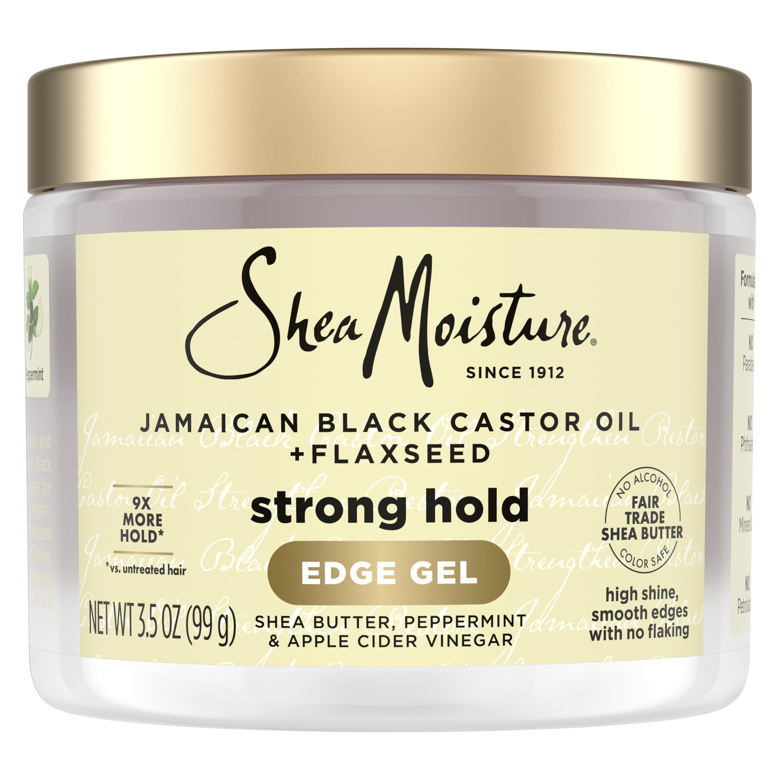 SheaMoisture front packaging showing jar and product name for clear identification and trust
