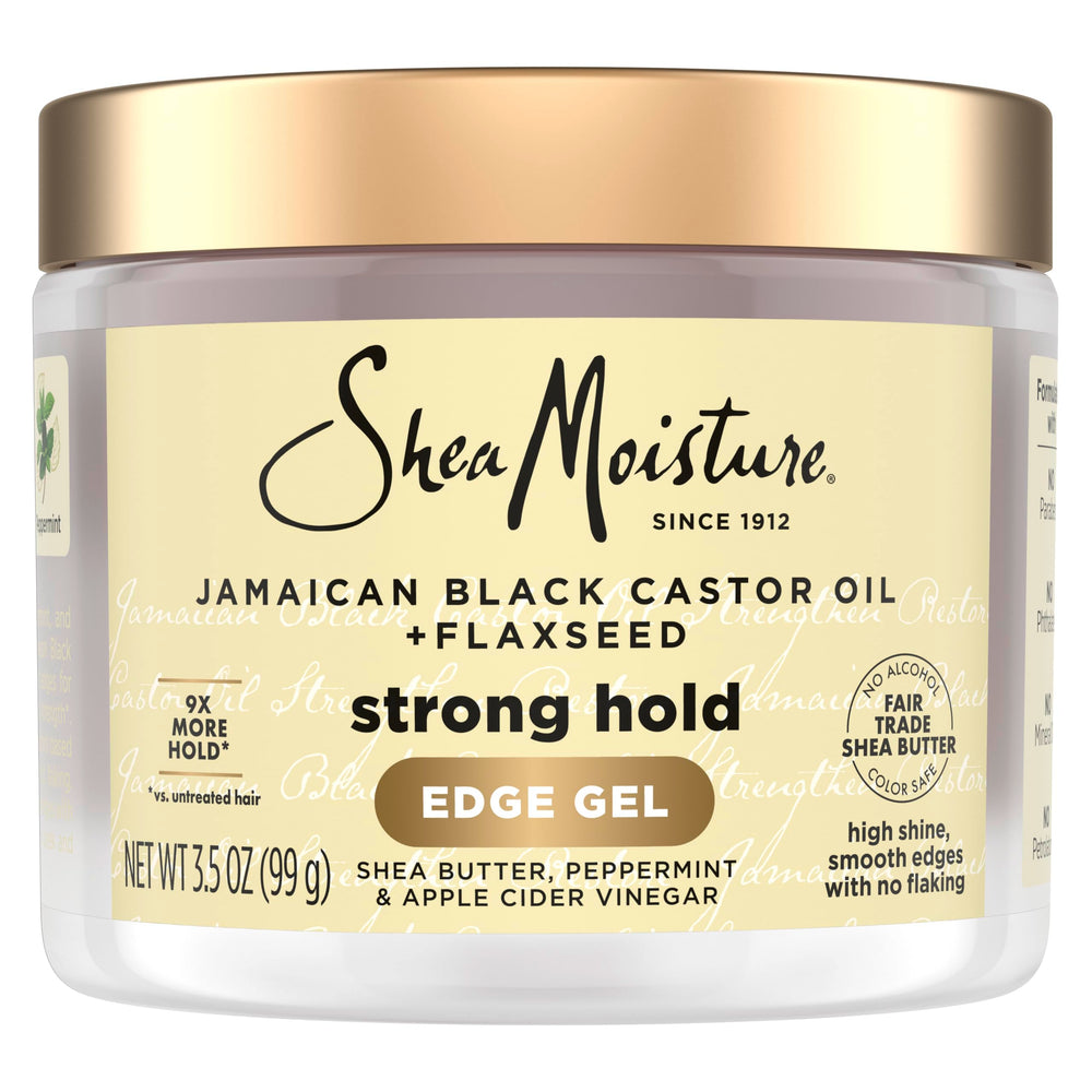 SheaMoisture front packaging showing jar and product name for clear identification and trust
