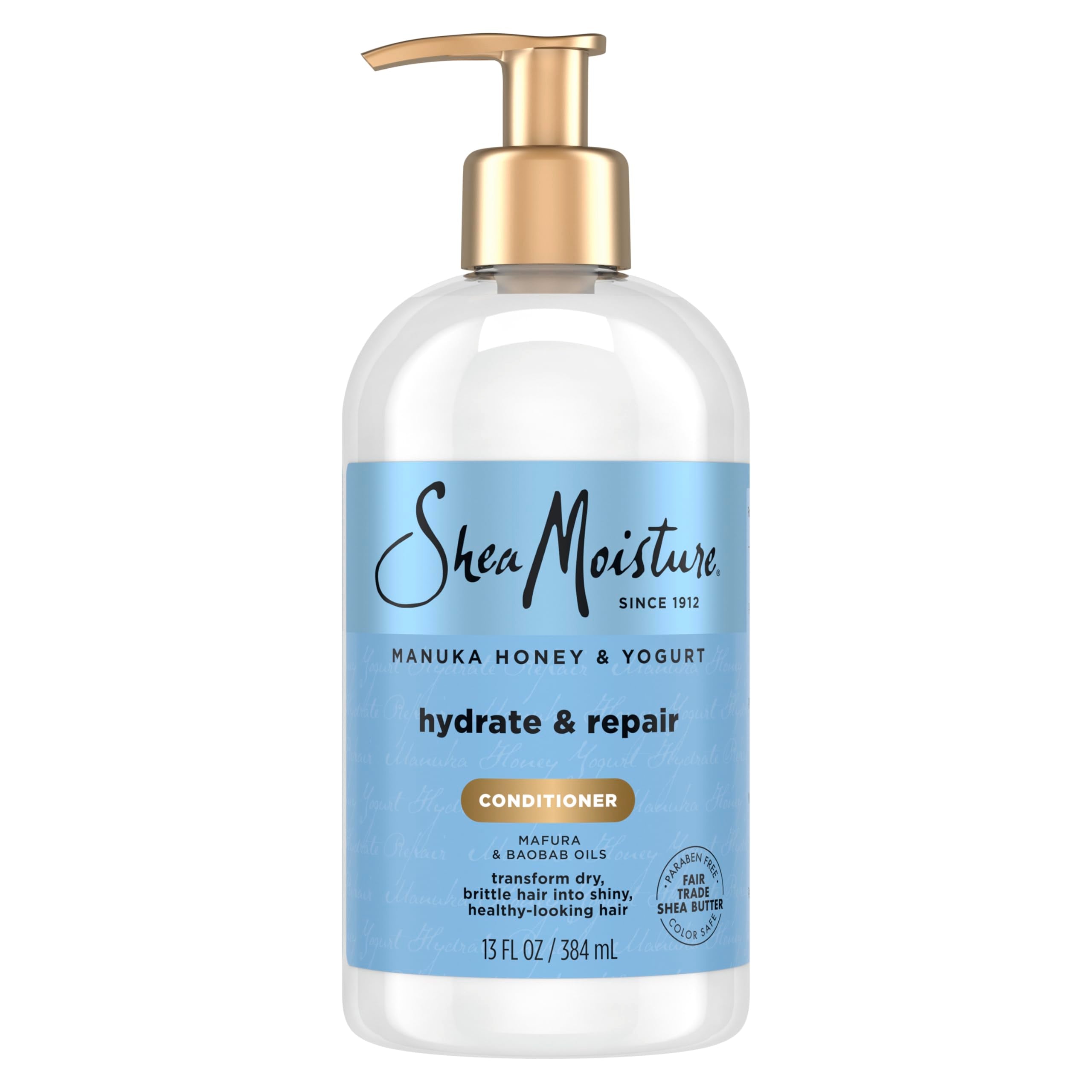 SheaMoisture front packaging showing conditioner and benefits