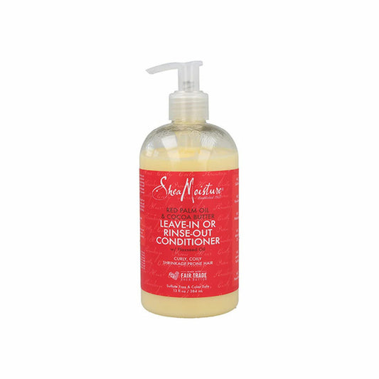 SheaMoisture front packaging showing red palm formula and curl focus benefits