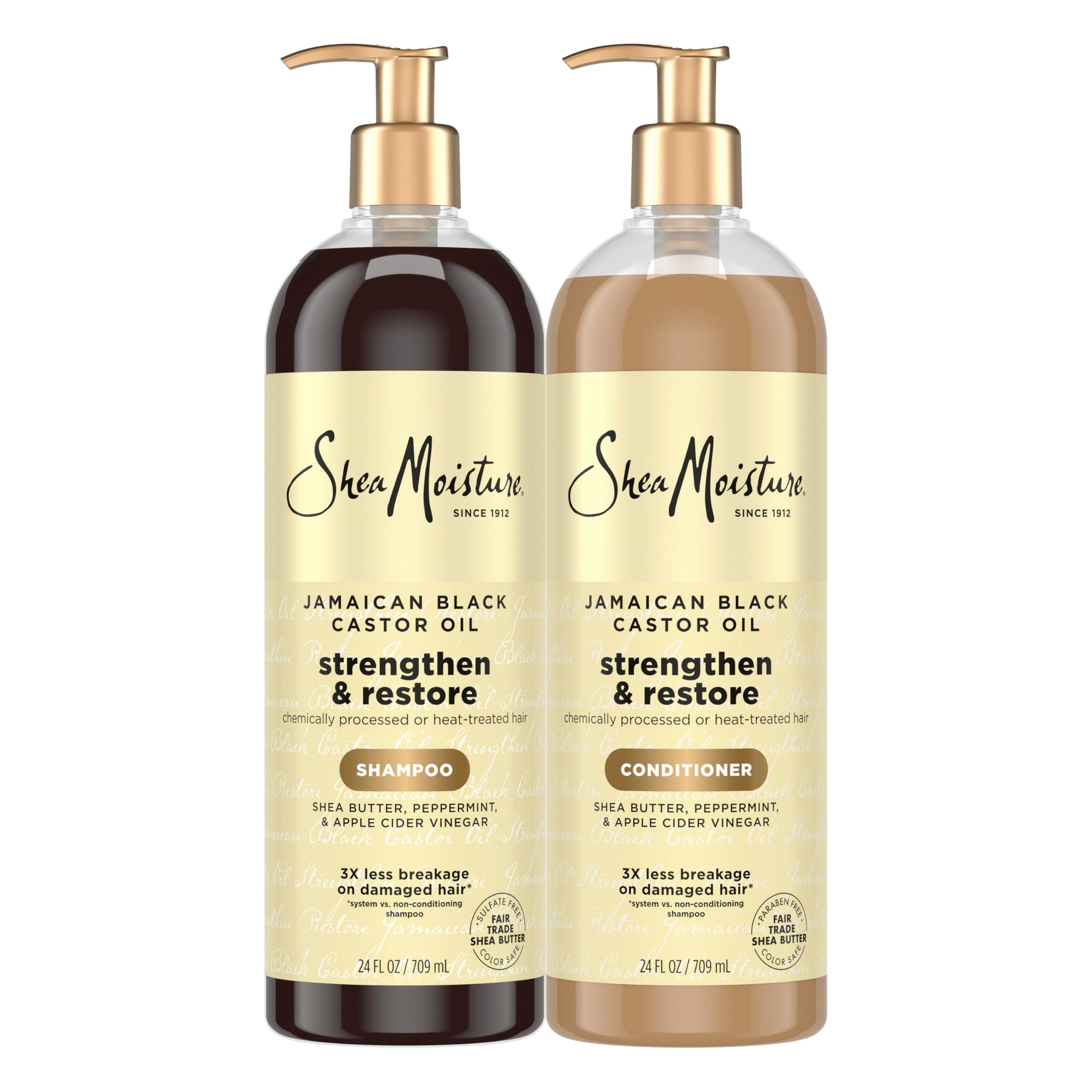 SheaMoisture front packaging showing 2-pack and benefits