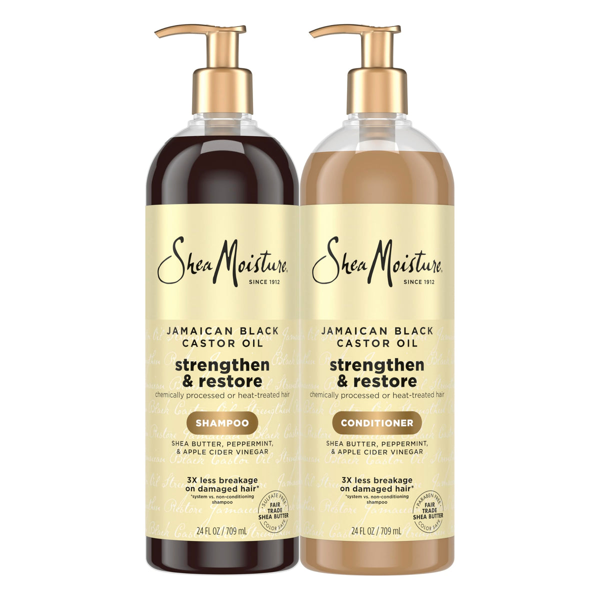 SheaMoisture front packaging showing 2-pack and benefits