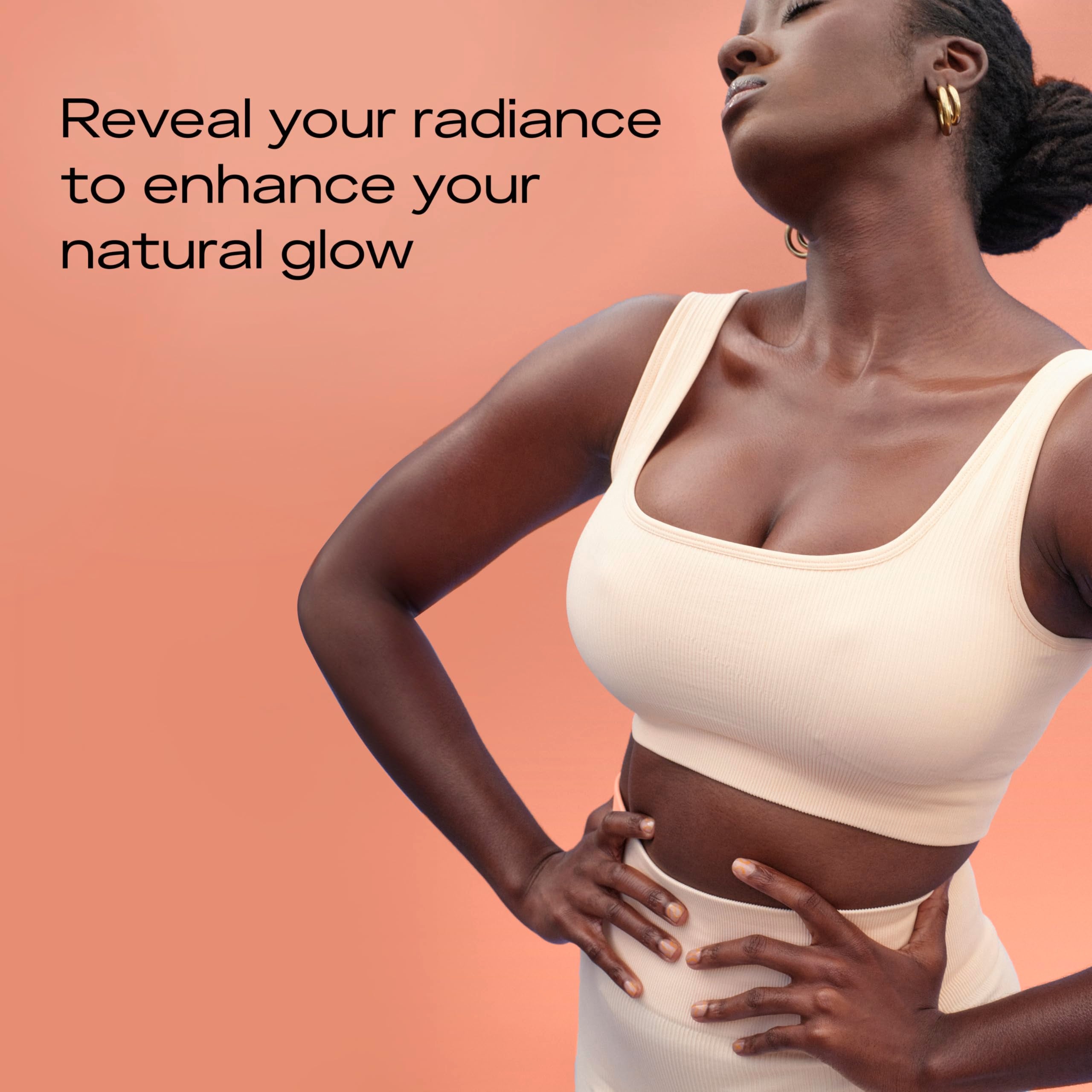 SheaMoisture applying body butter to elbow for targeted hydration benefit