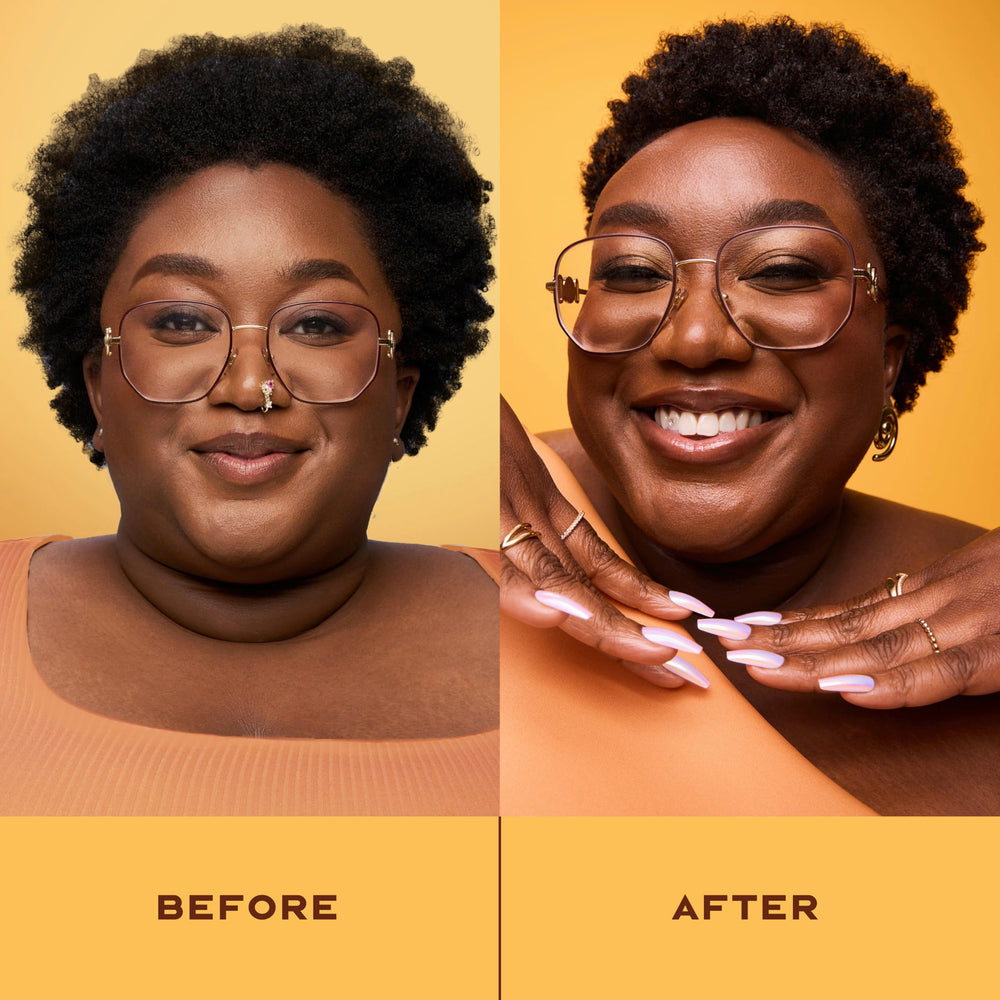 SheaMoisture raw shea butter ingredient focus highlighting sustainability