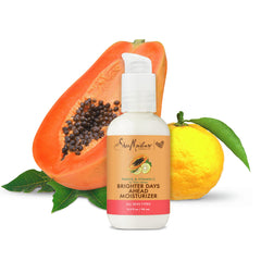 SheaMoisture papaya and yuzu lemons grouped to show botanical ingredient sources